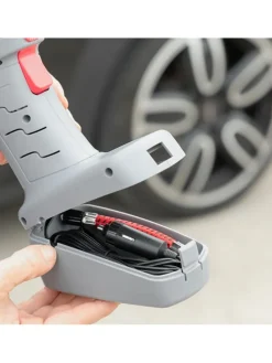 Luftkompressor in Grau - (B)18 x (H)25 x (T)8 cm