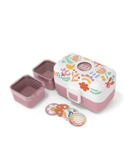 Lunchbox ''Tresor'' in Rosa/ Bunt - 800 ml