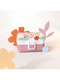 Lunchbox ''Tresor'' in Rosa/ Bunt - 800 ml