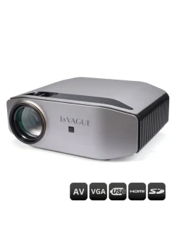 LV-HD500 LED-Projektor Full HD in silber