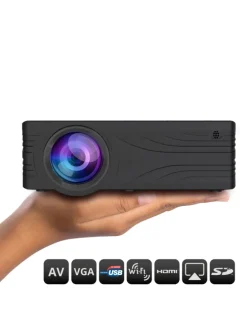 LV-HD240 WI-FI LED-Projektor in schwarz