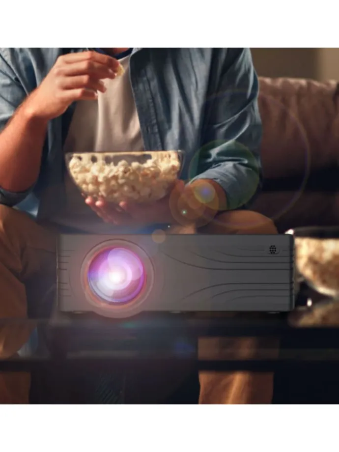 LV-HD240 WI-FI LED-Projektor in schwarz