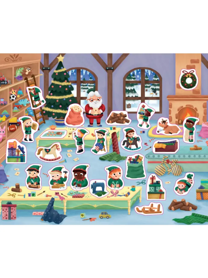 Magnet-Adventskalender | Mit den Wichteln durch den Advent. 24 Magnete und...