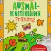 Malbuch "Kunterbunte Ausmal-Fensterbilder - Frühling"