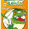 Malbuch "Malen nach Zahlen ab 5: Dinosaurier"