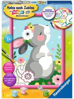 Malen nach Zahlen-Set "Frühlingsgrüße" - ab 7 Jahren