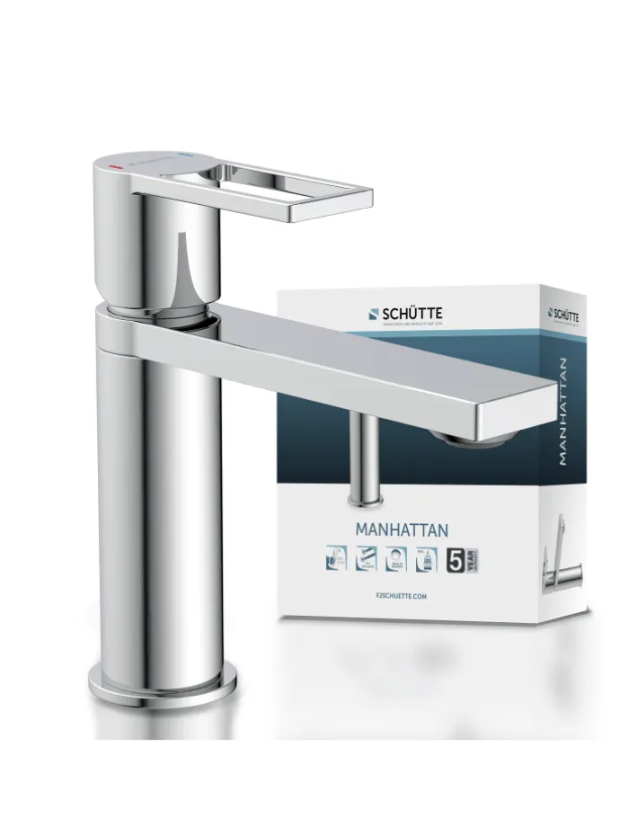 MANHATTAN Waschtischarmatur, Chrom