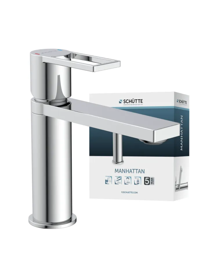 MANHATTAN Waschtischarmatur, Chrom