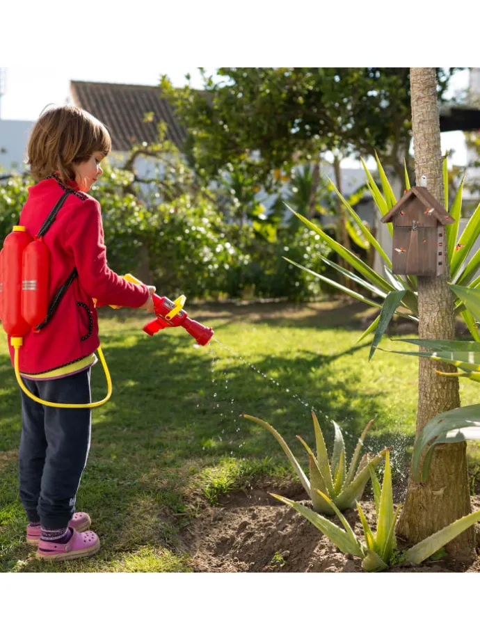 Marienkäferhaus in Braun - (B)18 x (H)23 x (T)10 cm