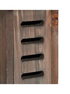 Marienkäferhaus in Braun - (B)18 x (H)23 x (T)10 cm