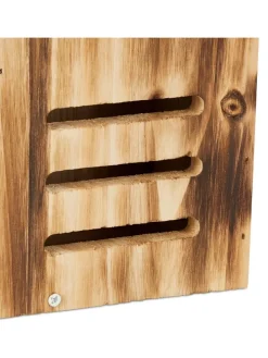 Marienkäferhaus in Natur - (B)17 x (H)22 x (T)10 cm