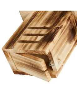 Marienkäferhaus in Natur - (B)17 x (H)22 x (T)10 cm