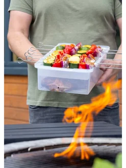 Marinadenbox in Transparent - (B)37 x (H)10 cm