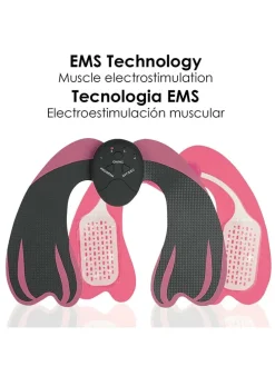 Massagegerät in Schwarz/ Hellbraun