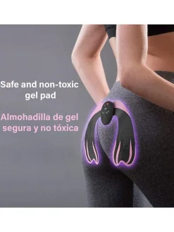 Massagegerät in Schwarz/ Hellbraun