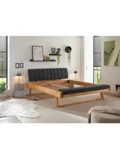 Massivholz Doppelbett Sarja 180x200 cm Fichte massiv in Fichte