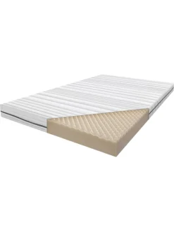 Matratze TicaaMed 120x200 cm Komfort in Weiß