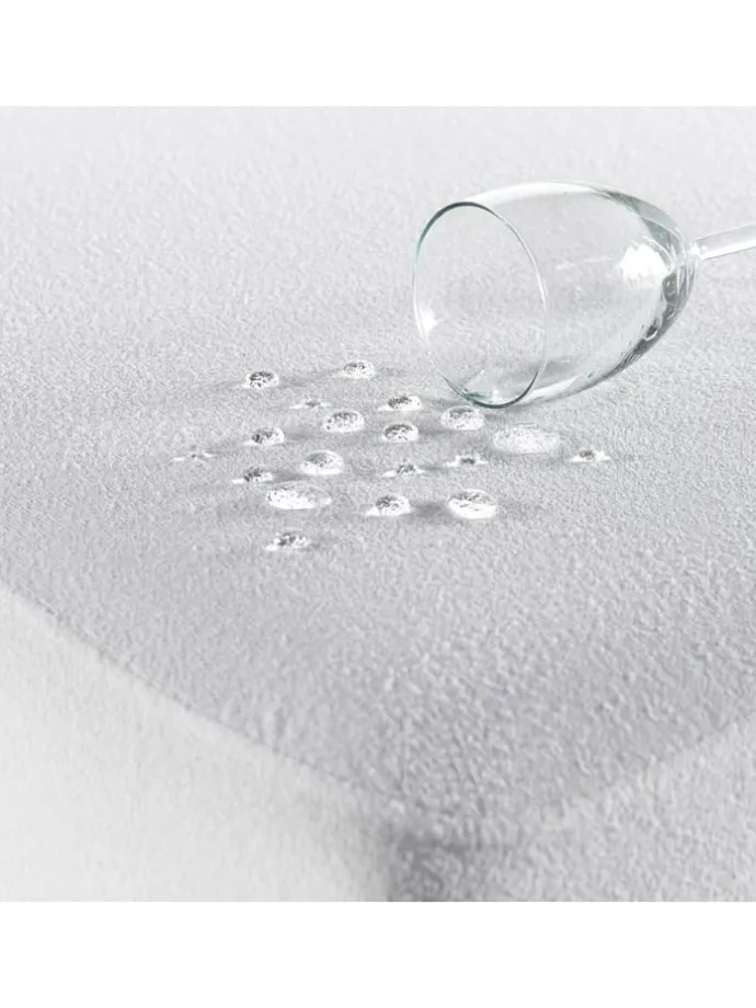 Matratzenschoner in Weiß