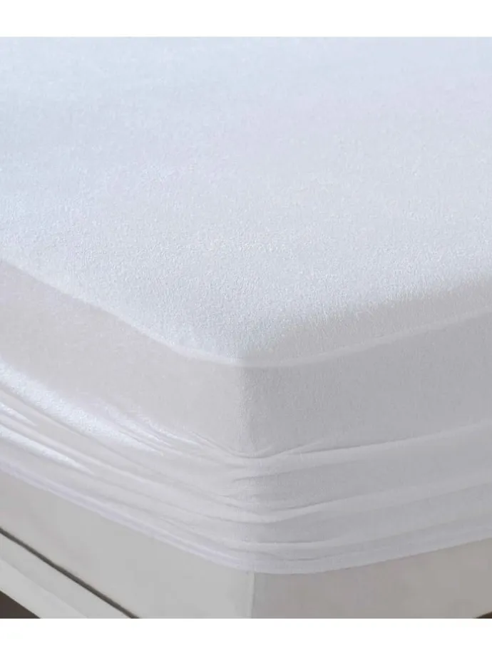 Matratzenschoner in Weiß