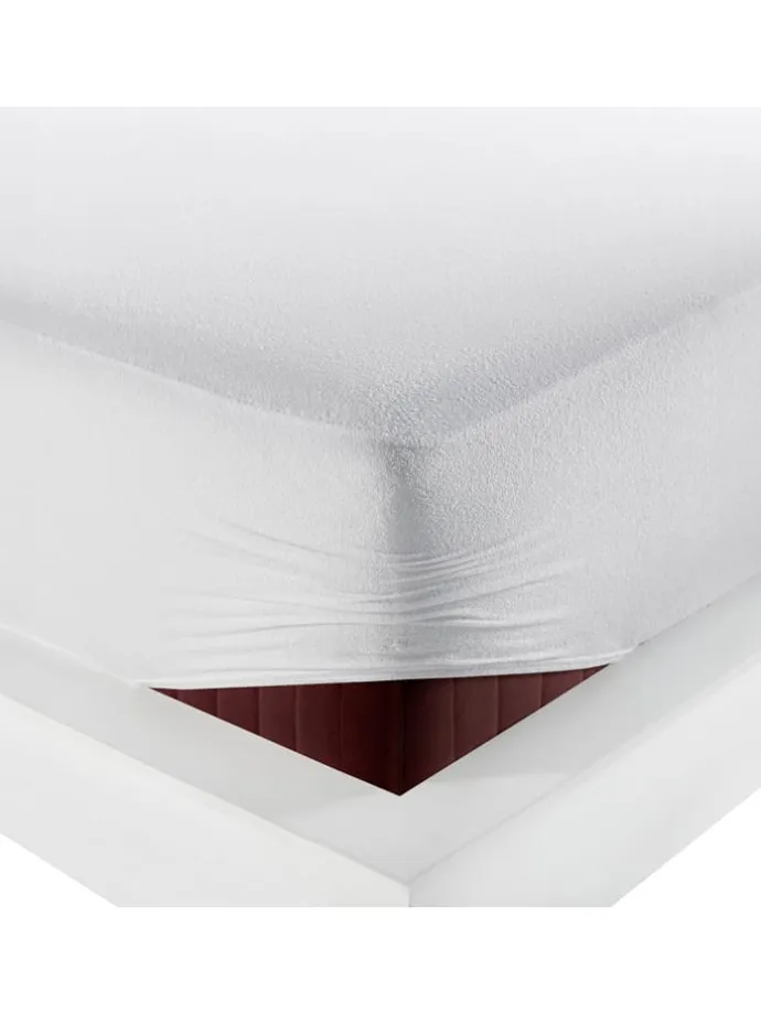 Matratzenschoner in Weiß