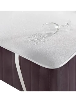 Matratzenschoner in Weiß