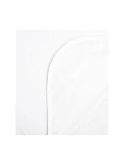 Matratzenschoner Wasserdicht und Atmungsaktiv mit 4 Eckgummi in Weiß