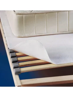 Matratzenschoner-Lattenrostauflage Beelitz in weiß