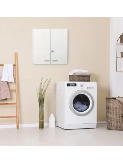 Medikamentenschrank in Weiß - (B)53 x (H)53 x (T)20 cm