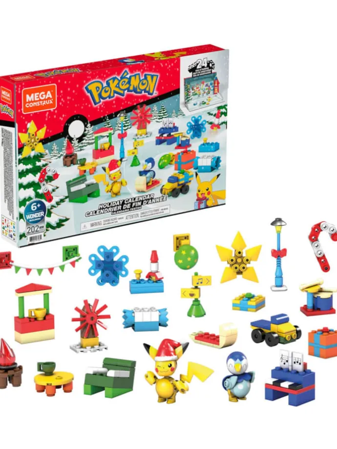 MEGA Pokémon Adventskalender in Mehrfarbig ab 6 Jahre