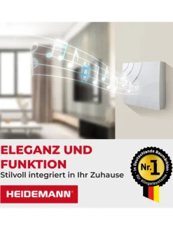 Mehrklang-Gong Quarter reinweiß