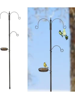 Meisenknödelhalter in Braun - (H)190 cm