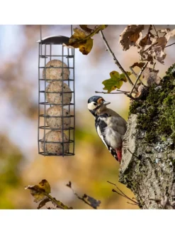 Meisenknödelhalter in Grau - (H)31 x Ø 8,5 cm