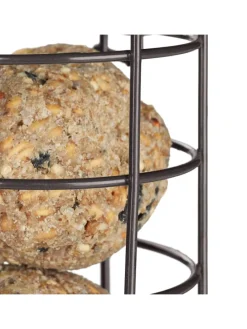 Meisenknödelhalter in Grau - (H)31 x Ø 8,5 cm