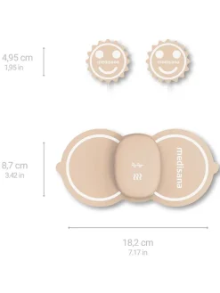 Menstruationsschmerz-Pad "TT 250" in Beige