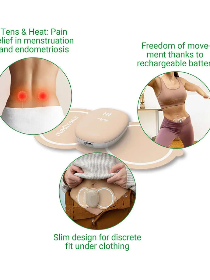 Menstruationsschmerz-Pad "TT 250" in Beige