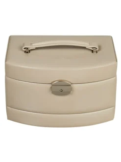 Merino Schmuckkasten 23 cm in beige