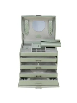 Merino Schmuckkasten 26 cm in salbei