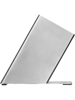 Messerblock ''Flextec'' in Silber - (B)15,7 x (H)25 x (T)26,5 cm