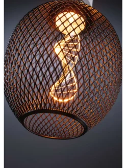 Metallic Glow Standard 230V LED Globe Helix