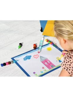 Metallic Wachsmaler "Zauberschloss" - 4 Stück - ab 3 Jahren