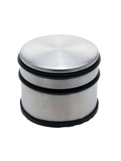 Metall-Türstopper in silbern