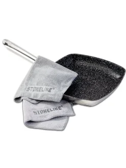 Mikrofasertuch in Grau - (L)30 x (B)30 cm