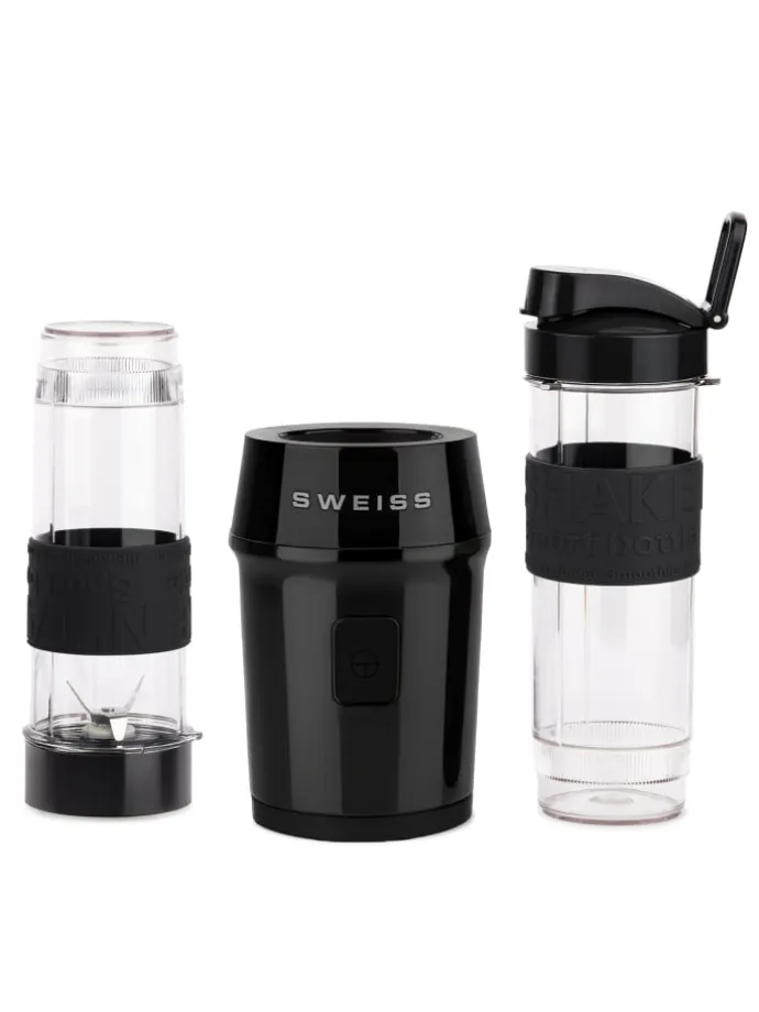 Mini-Blender, Smoothie-Maker MOOV9, 570 ml, 300 W, Schwarz