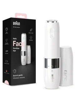 Mini-Gesichtsrasierer "Face Mini Hair Remover FS1000" in Weiß