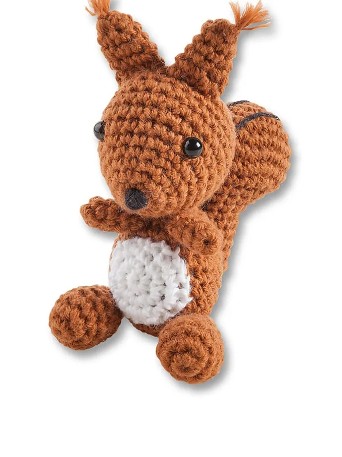 Mini-Häkelset "Eichhörnchen" - ab 8 Jahren