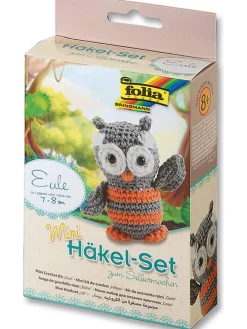 Mini-Häkelset "Eule" - ab 8 Jahren