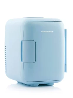 Mini-Kosmetik-Kühlschrank in Blau - (B)21,5 x (H)29,2 x (T)28 cm