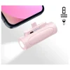 Mini-Powerbank 5.000 mAh in Rosa/ Rosa