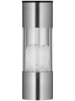 Mini-Salz- & Pfeffermühle in Silber - (H)11 x Ø 3,5 cm