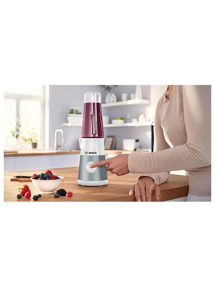 Mini-Standmixer "VitaPower" in Silber/ Weiß - 450 W